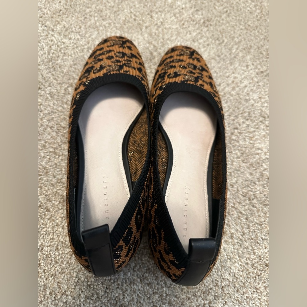 Sanctuary‎ Leopard Pattern Flats - Picture 2 of 4